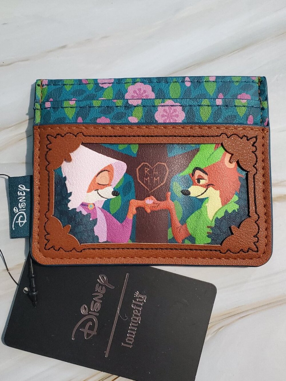 NWT Loungefly x Disney Robin Hood and Maid Marian Cardholder